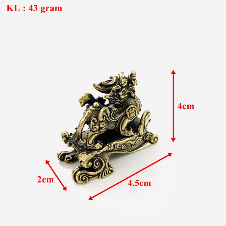 Tượng Đồng Kỳ Lân Để Bàn - SP005228 